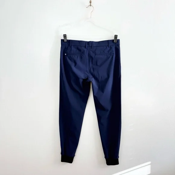 Greyson Montauk Joggers Navy Performance Golf Pants Size 34 - Picture 5 of 8